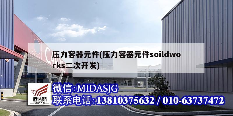 壓力容器元件(壓力容器元件soildworks二次開發(fā))