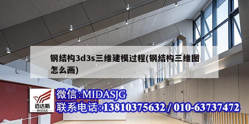 鋼結構3d3s三維建模過程(鋼結構三維圖怎么畫)