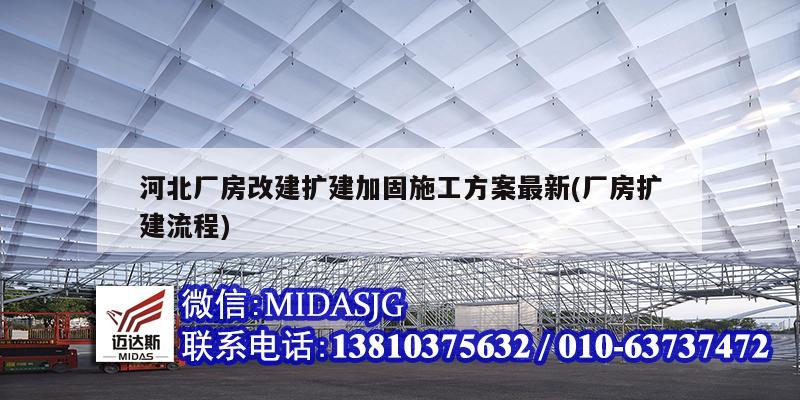 河北廠房改建擴(kuò)建加固施工方案最新(廠房擴(kuò)建流程)